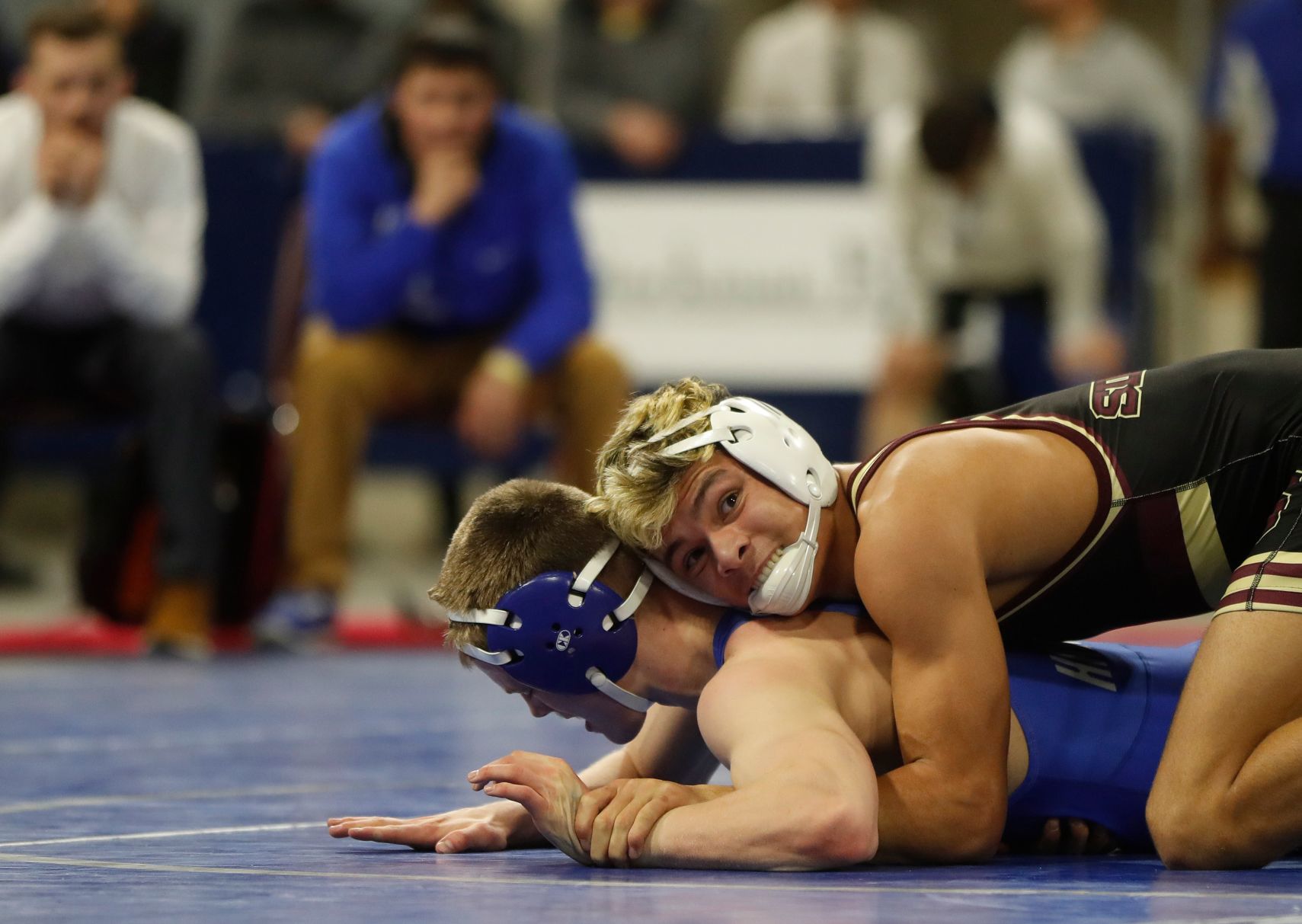 Championship round of state wrestling